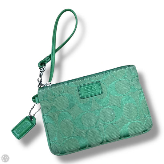 Wristlet Designer By Coach, Size: Small