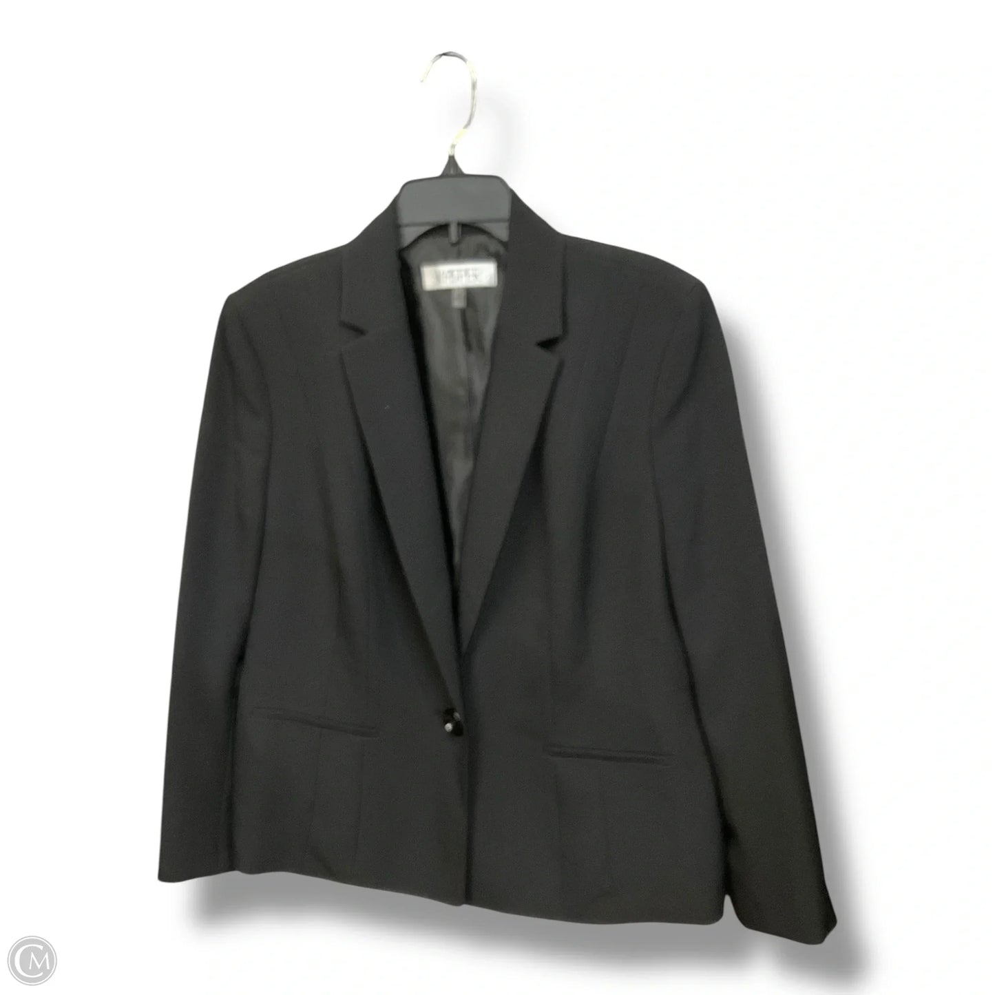 Blazer By Kasper In Black, Size: Xxl