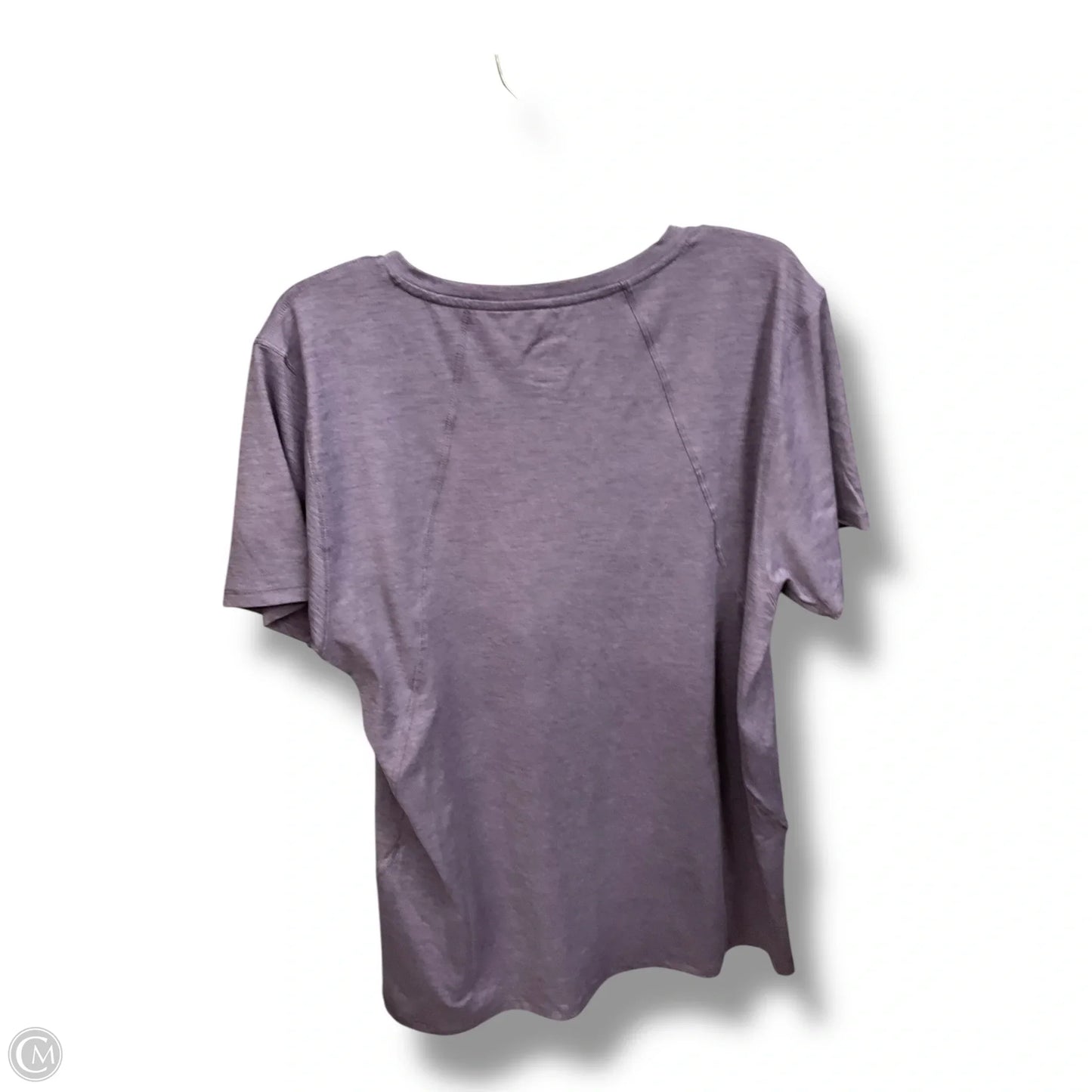 Athletic Top Short Sleeve By Clothes Mentor In Purple, Size: 2x