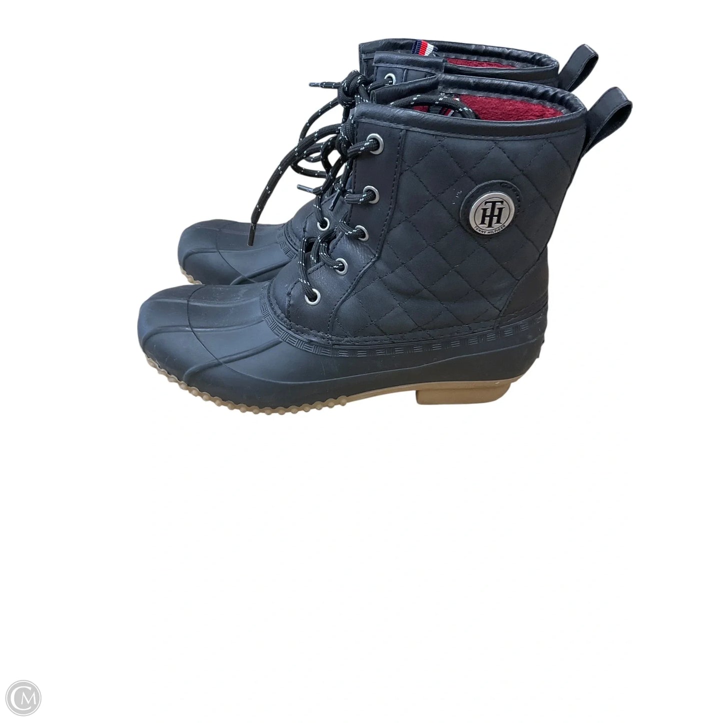 Boots Snow By Tommy Hilfiger In Black, Size: 8