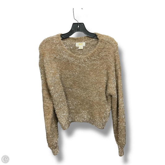 Sweater By Maeve In Tan, Size: Xs
