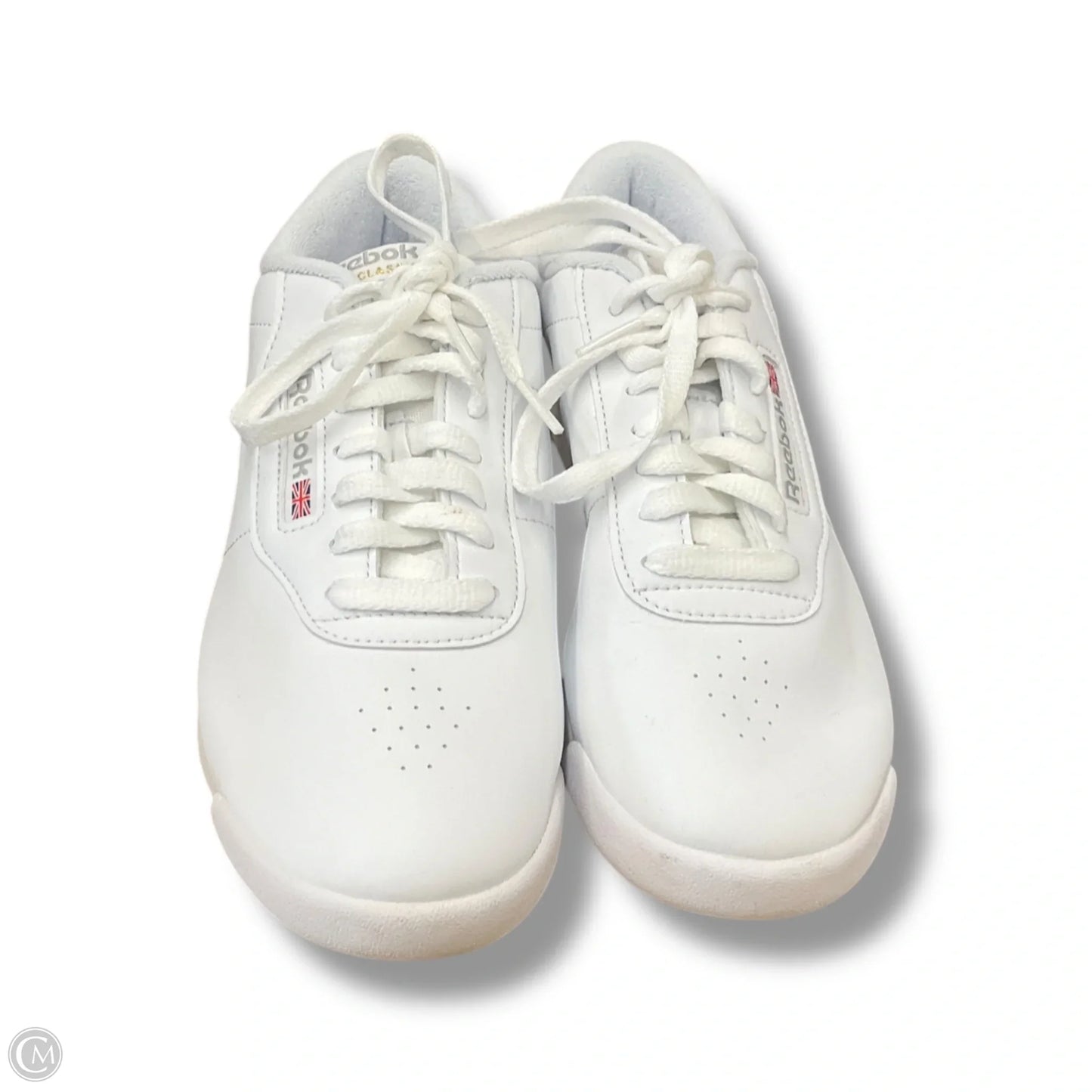 Shoes Athletic By Reebok In White, Size: 10