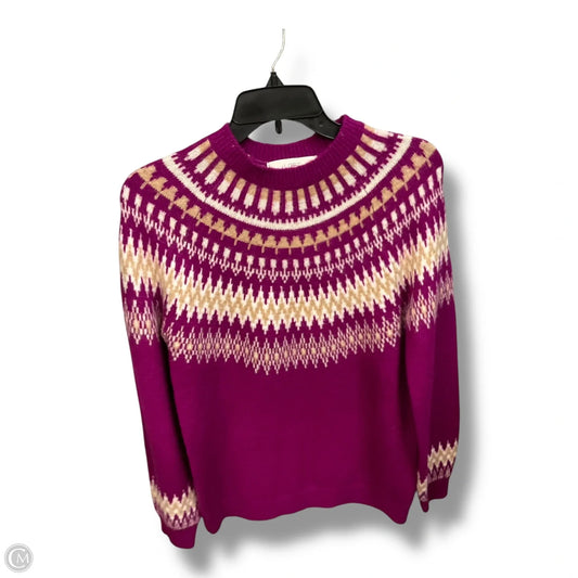 Sweater By Loft In Purple, Size: S