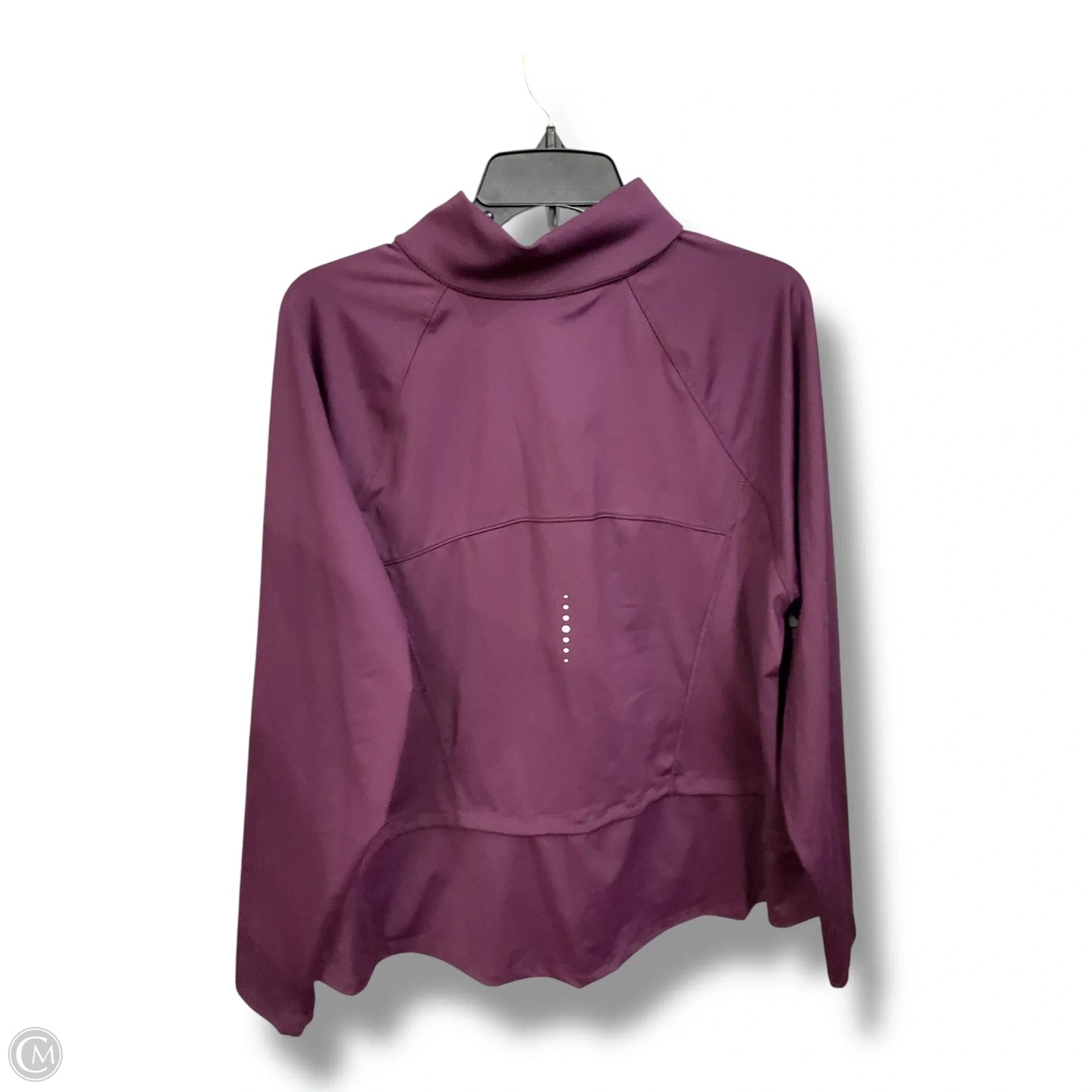 Athletic Jacket By Tek Gear In Purple, Size: 2x
