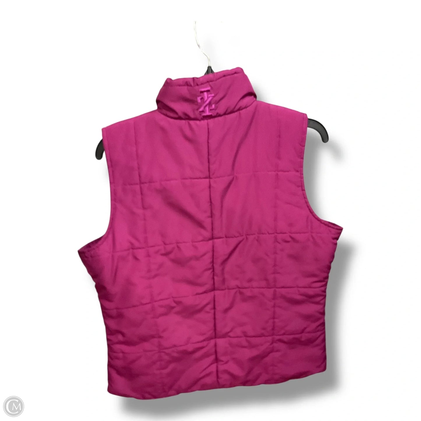 Vest Puffer & Quilted By Izod In Pink, Size: L