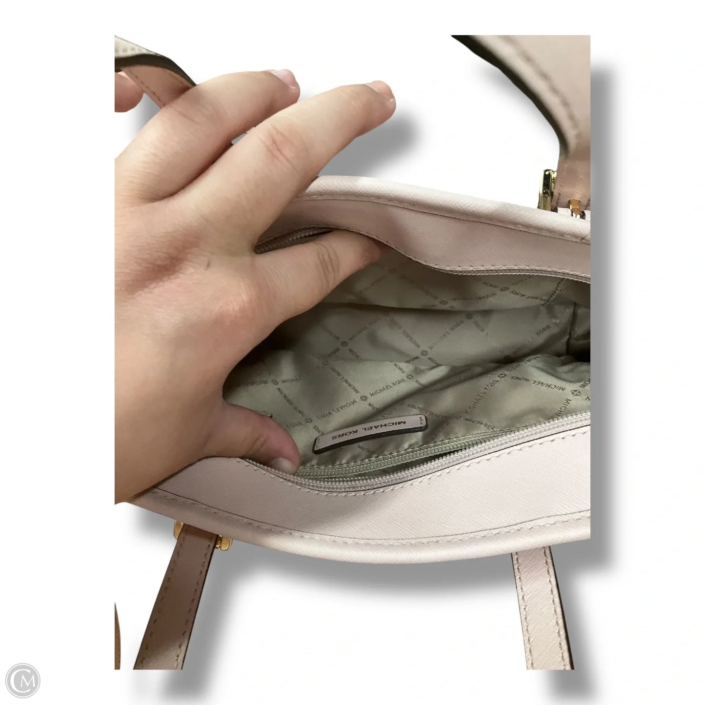 Handbag Designer By Michael Kors, Size: Small