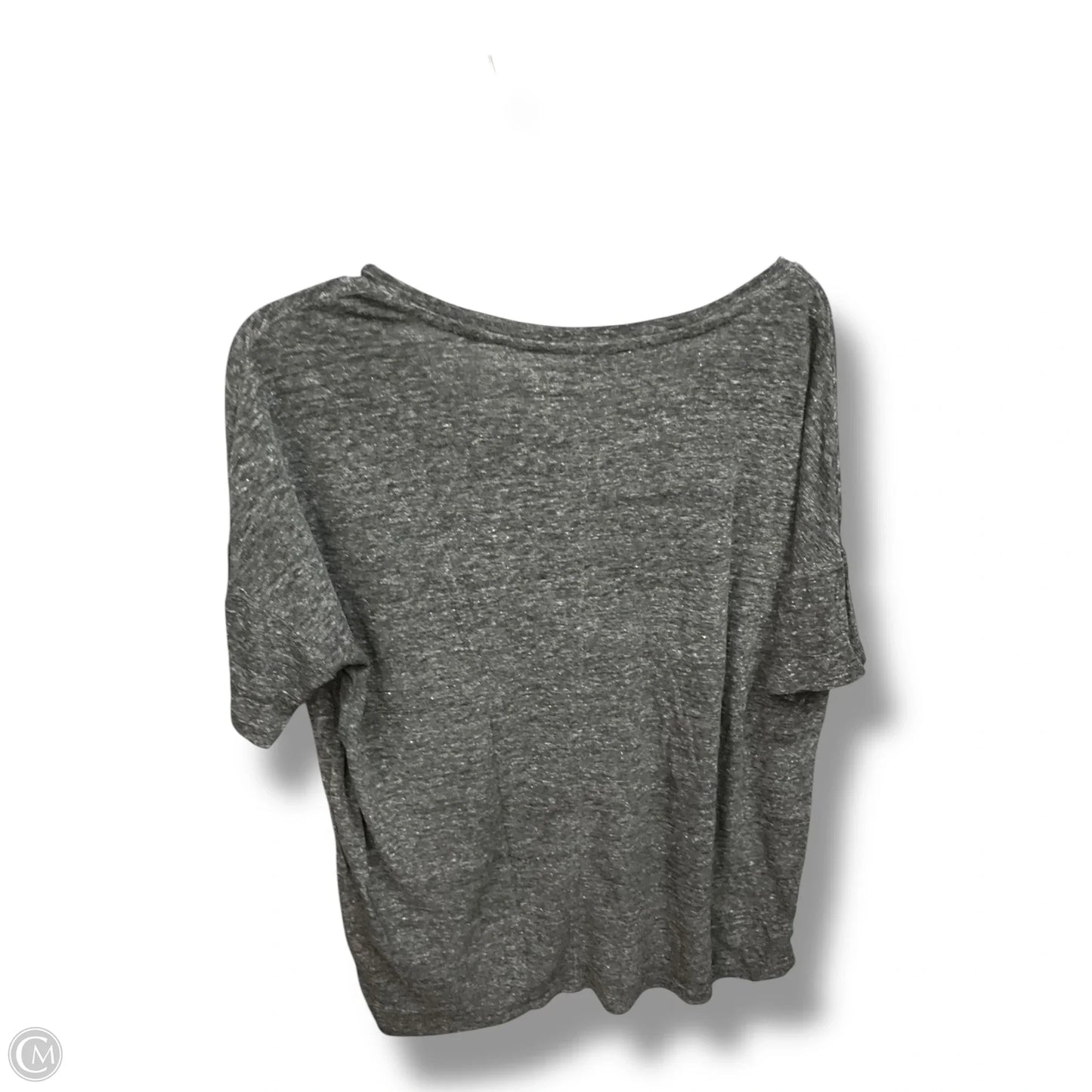 Top Short Sleeve Basic By Old Navy In Grey, Size: L
