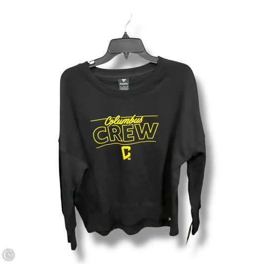 Sweatshirt Crewneck By Fanatics In Black & Yellow, Size: L