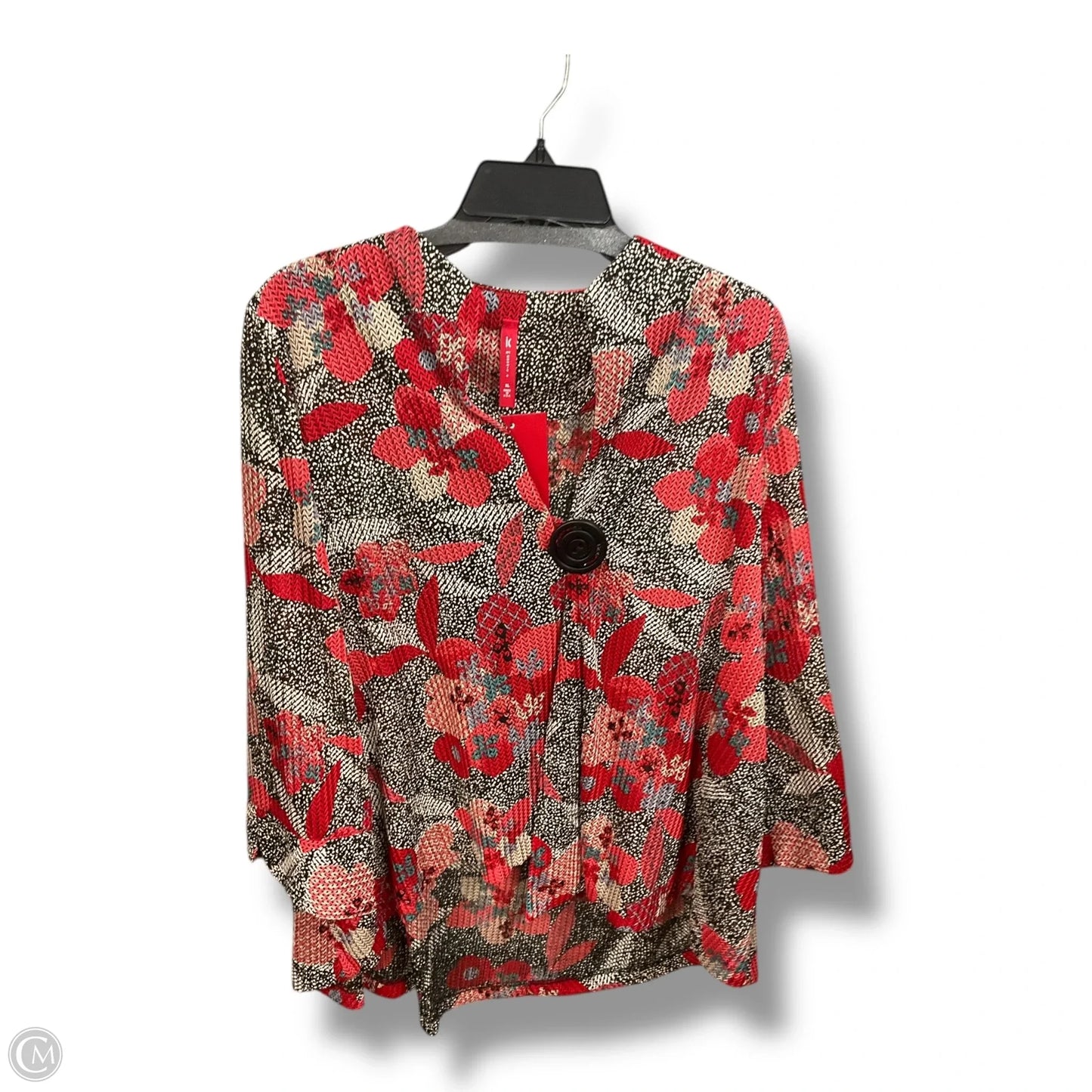 Cardigan By Ic By Connie K In Multi-colored, Size: Xl