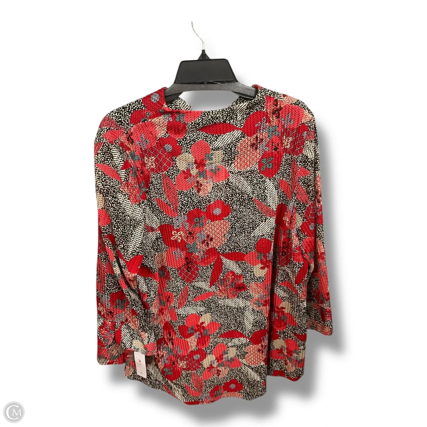 Cardigan By Ic By Connie K In Multi-colored, Size: Xl