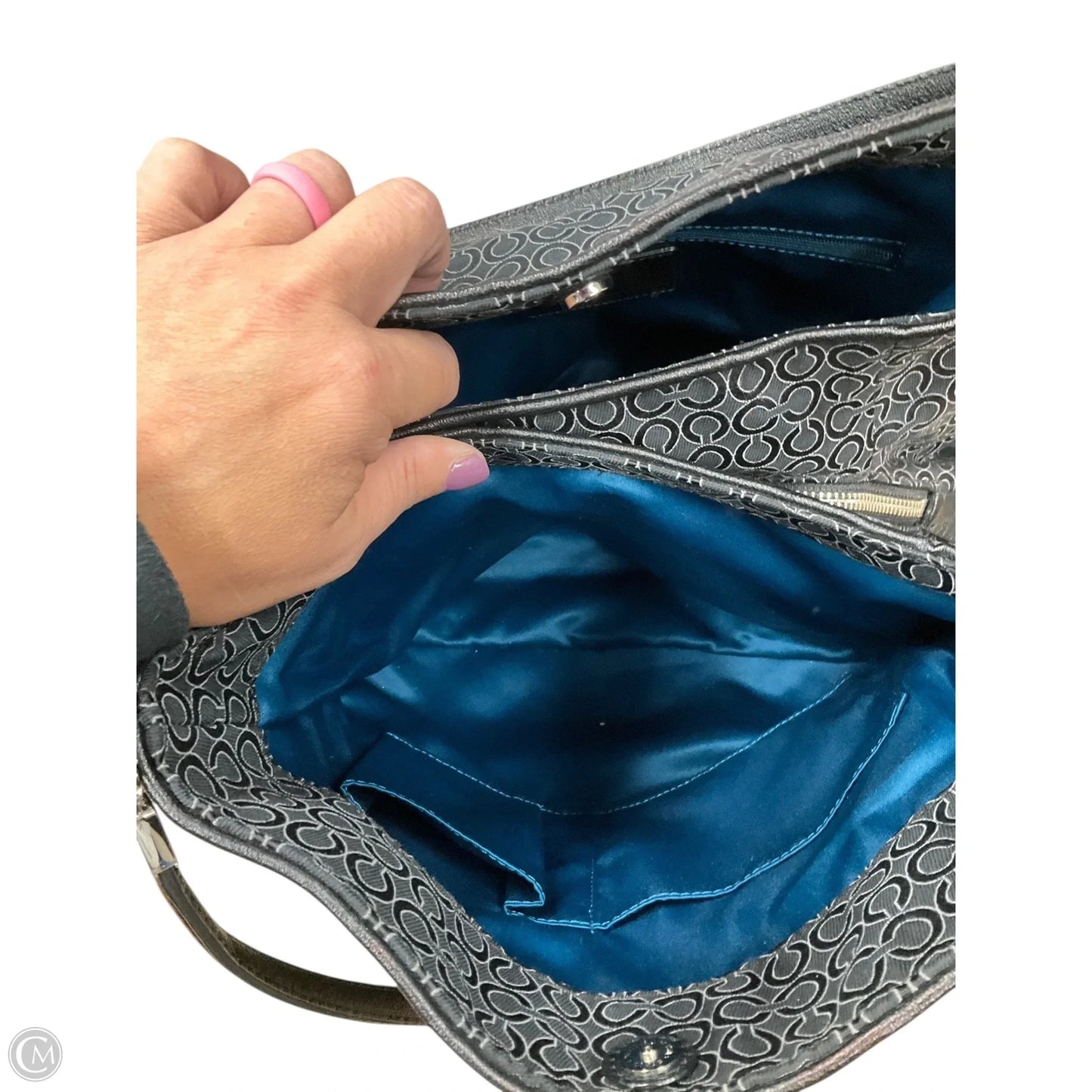 Handbag Designer By Coach, Size: Medium