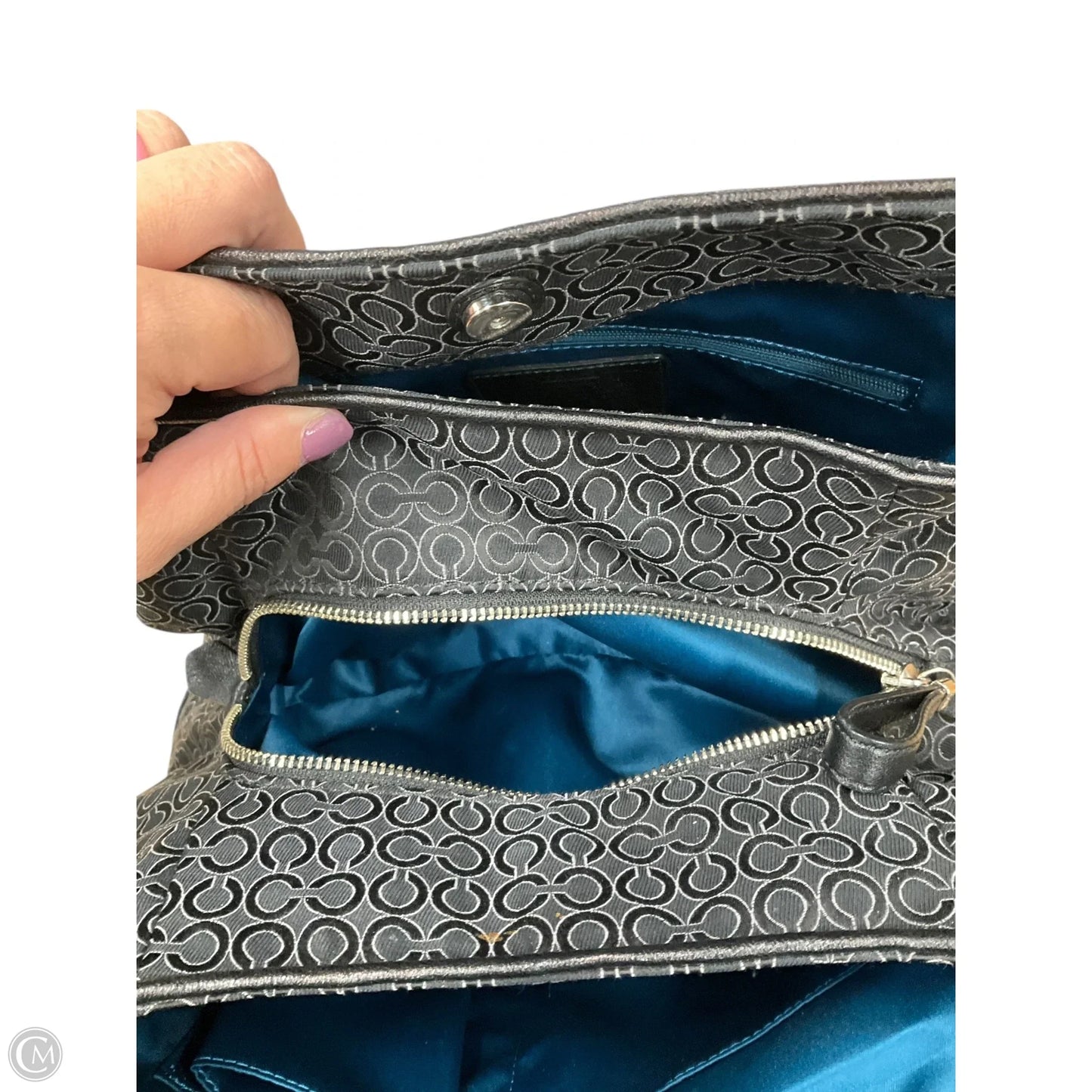 Handbag Designer By Coach, Size: Medium