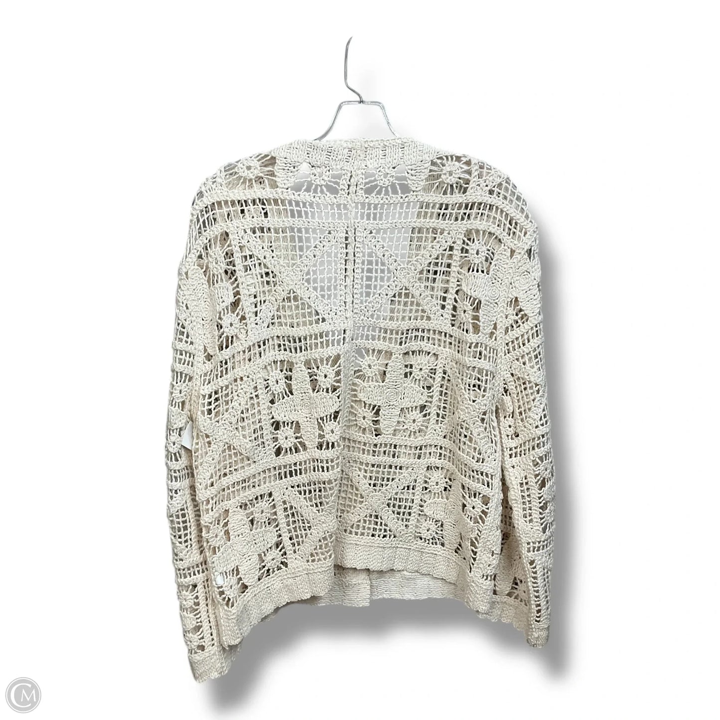 Cardigan By Solitaire In Ivory, Size: L