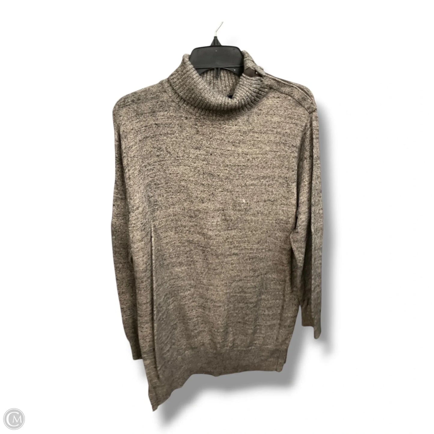 Tunic Long Sleeve By Gap In Taupe, Size: Xl