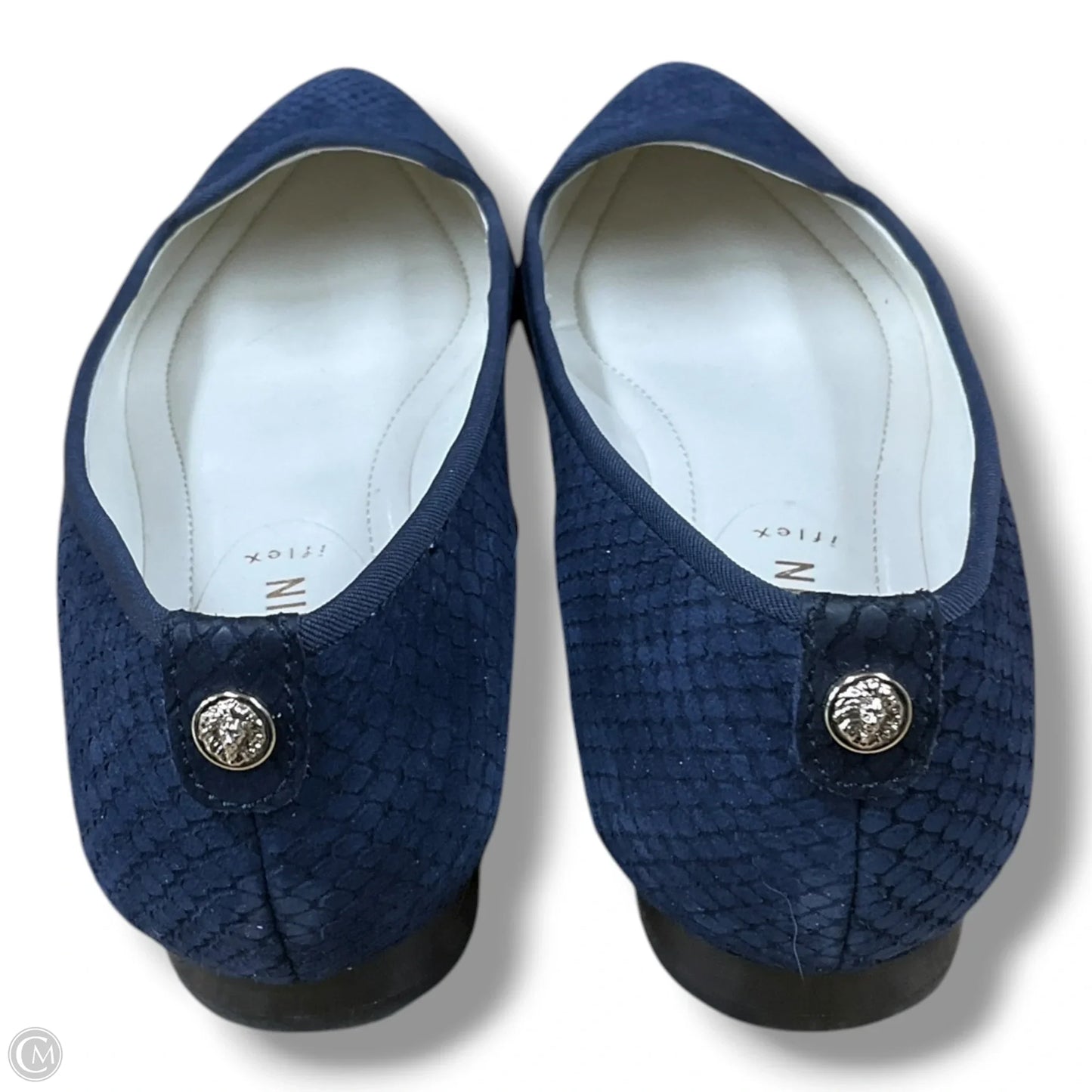 Shoes Flats By Anne Klein In Navy, Size: 6