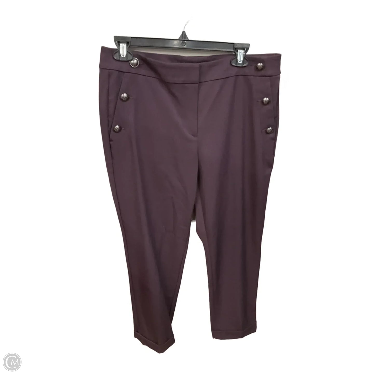 Pants Dress By Loft In Purple, Size: 8