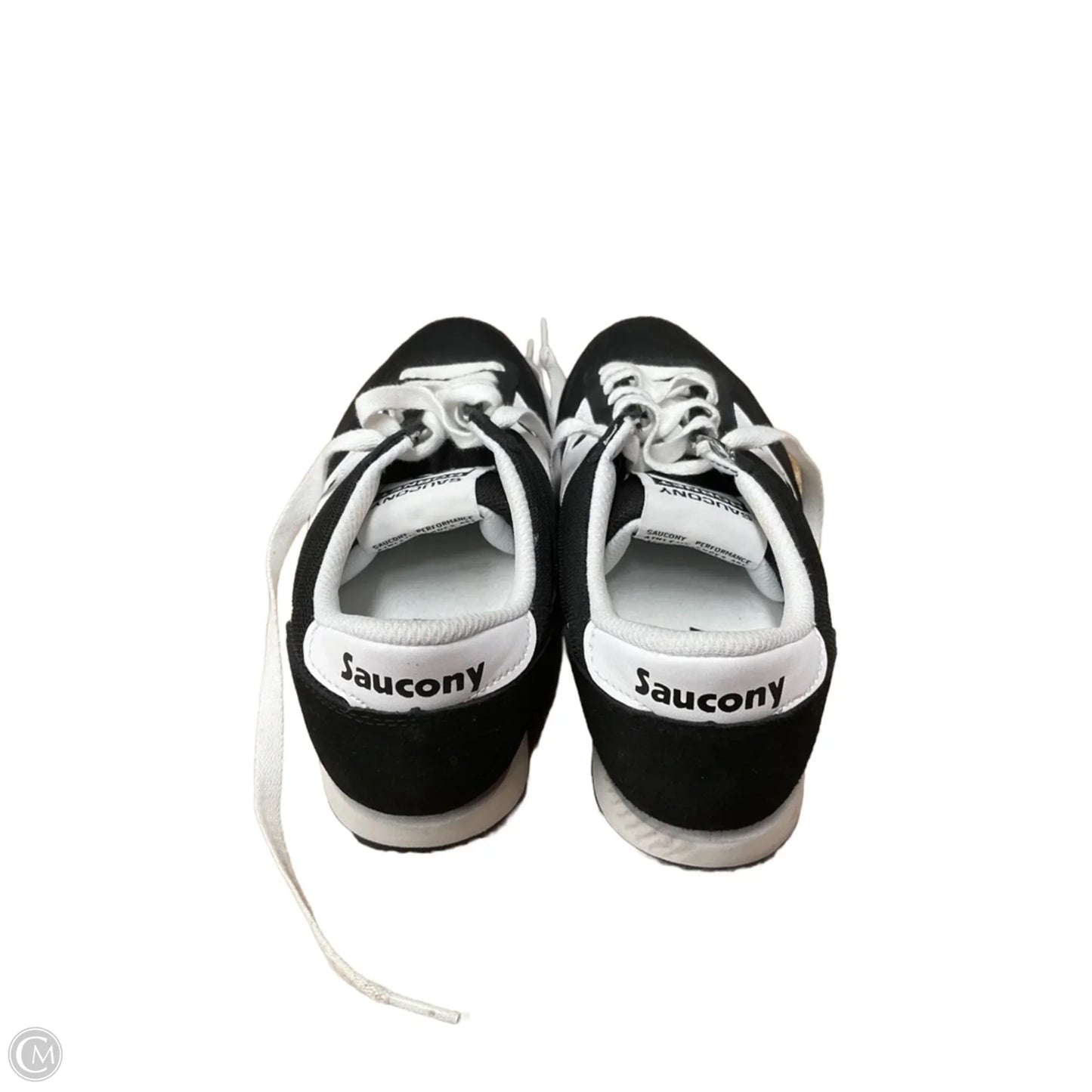 Shoes Athletic By Saucony In Black & White, Size: 6.5