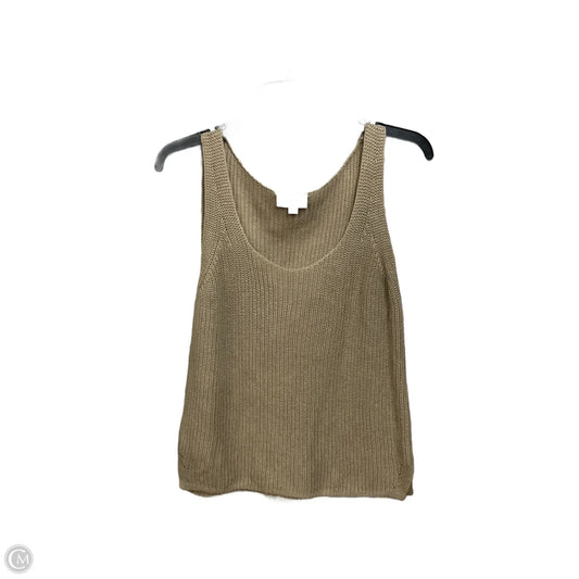 Vest Sweater By Loft In Beige, Size: Xs