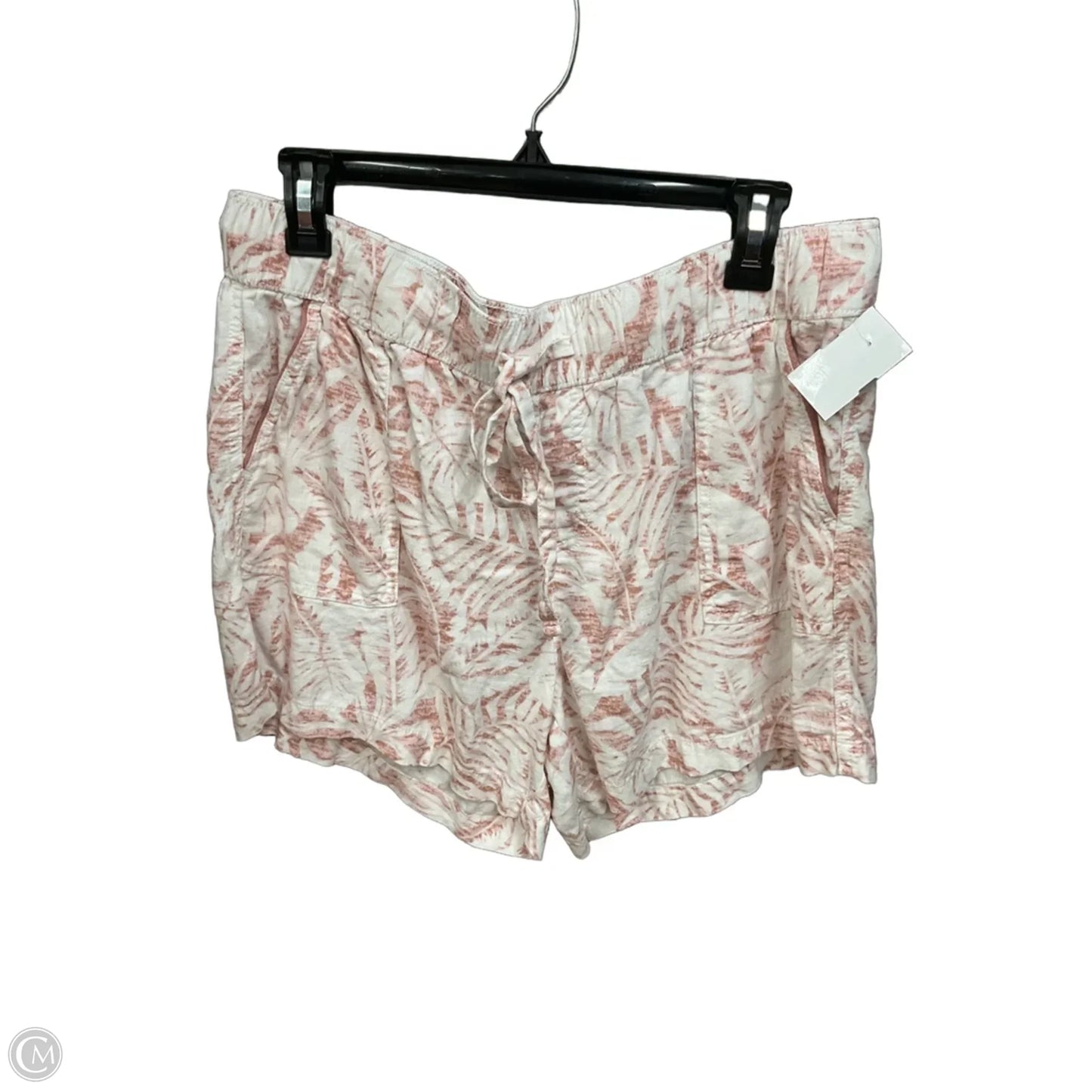 Shorts By Clothes Mentor In Pink & White, Size: 12