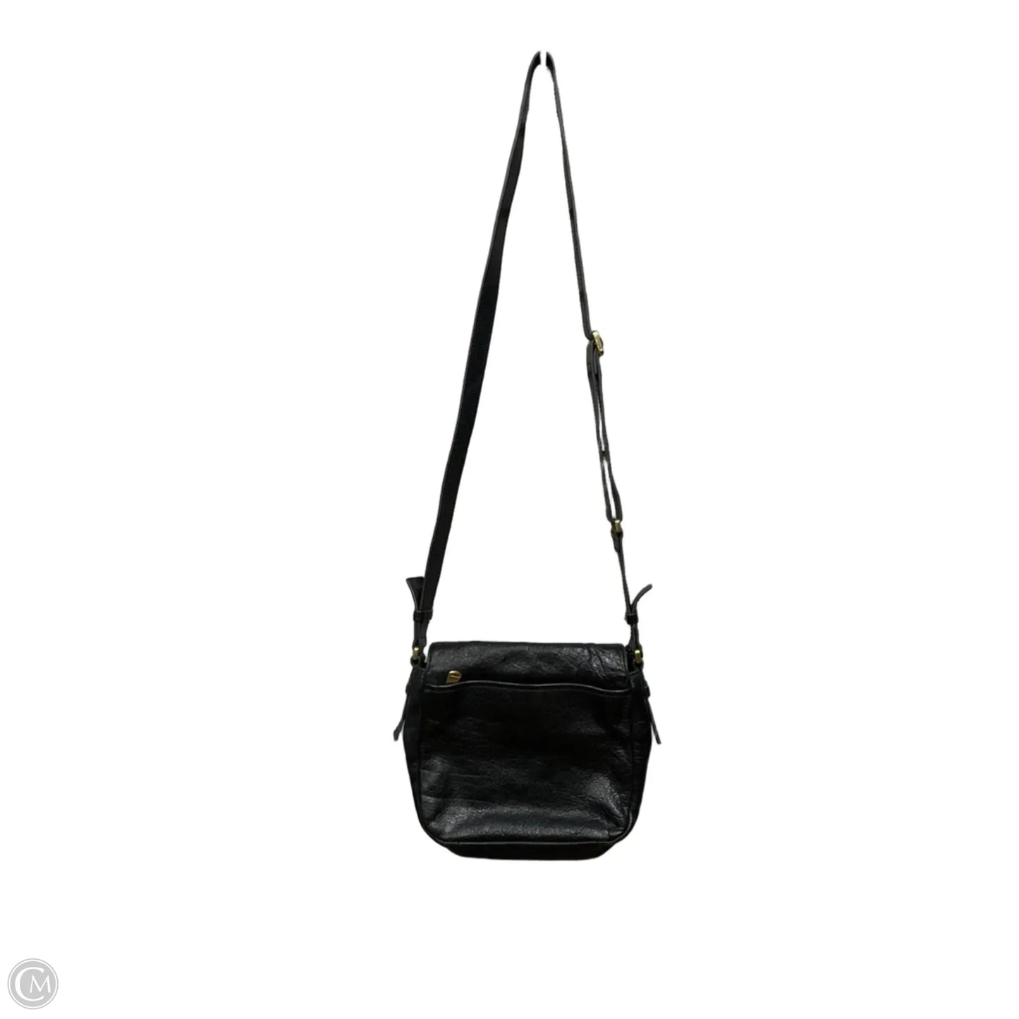 Handbag Leather By Fossil, Size: Small