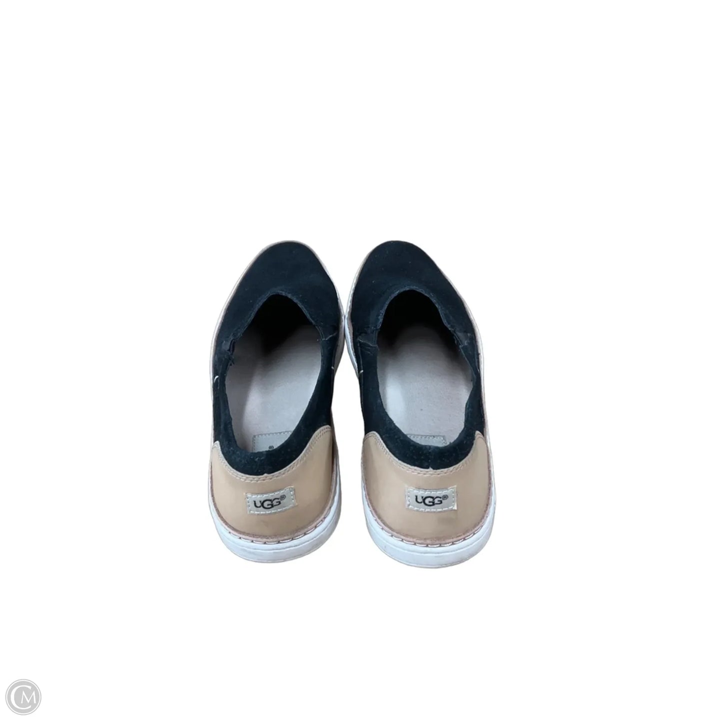 Shoes Designer By Ugg In Black & Tan, Size: 8