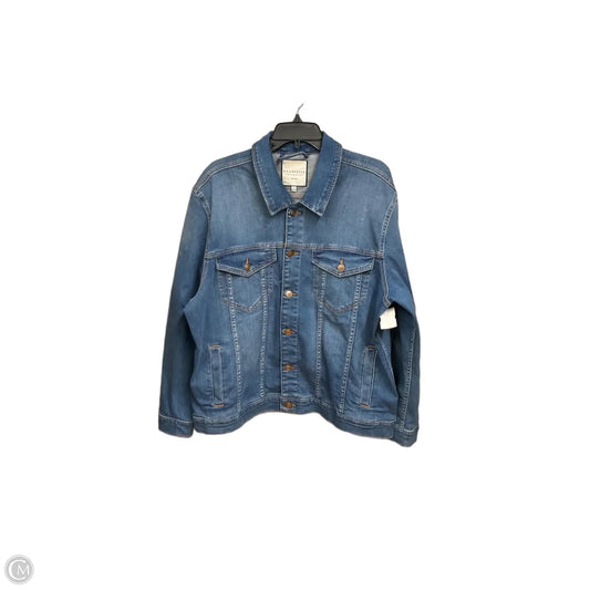 Jacket Denim By Bagatelle In Blue Denim, Size: Xl