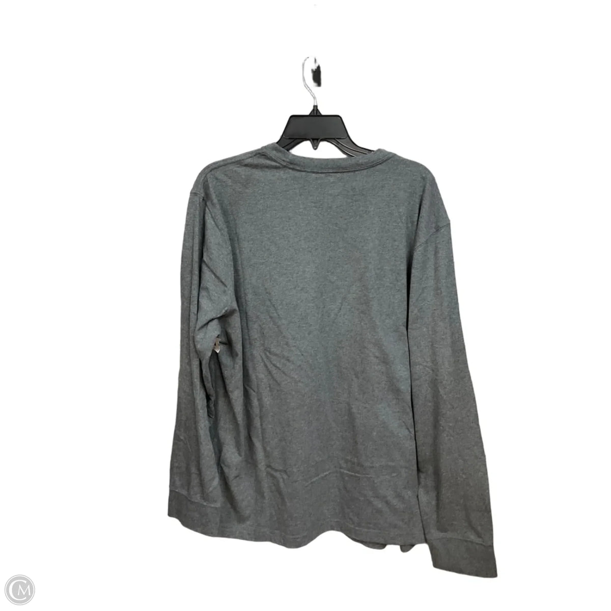 Top Long Sleeve Basic By Eddie Bauer In Grey, Size: Xl