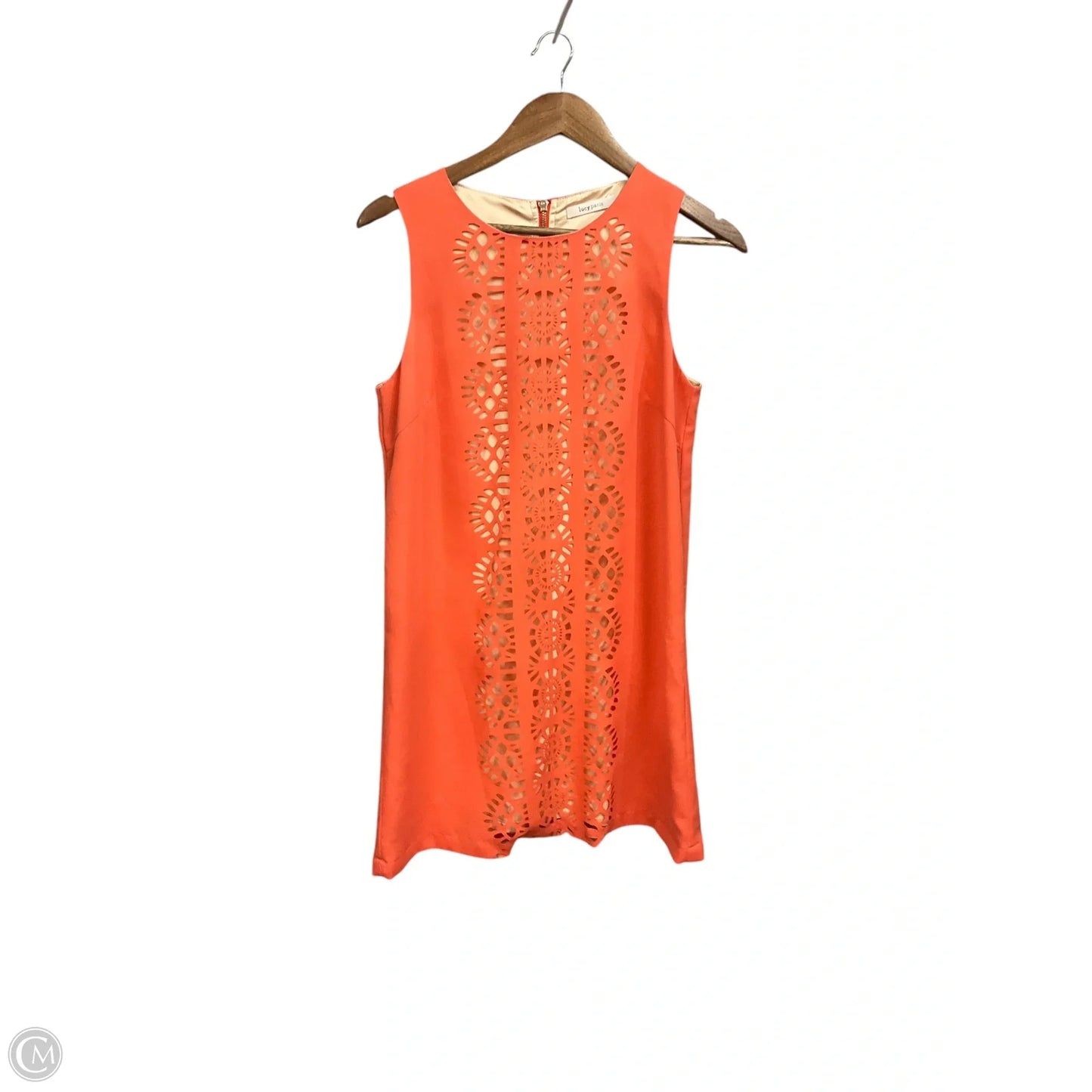 Dress Casual Short By Lucy Paris In Orange, Size: S