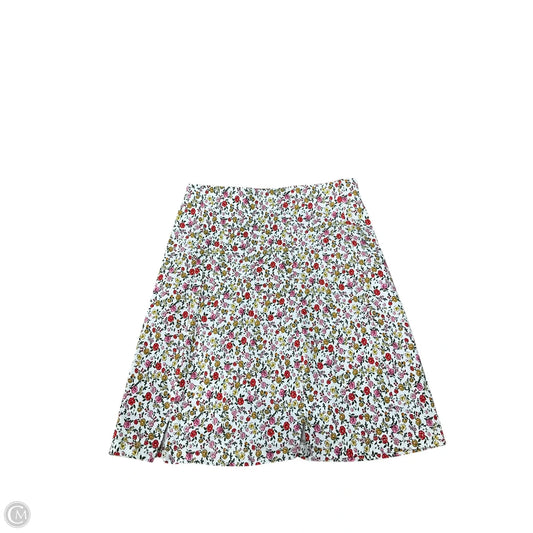 Skirt Mini & Short By Topshop In Floral Print, Size: 0