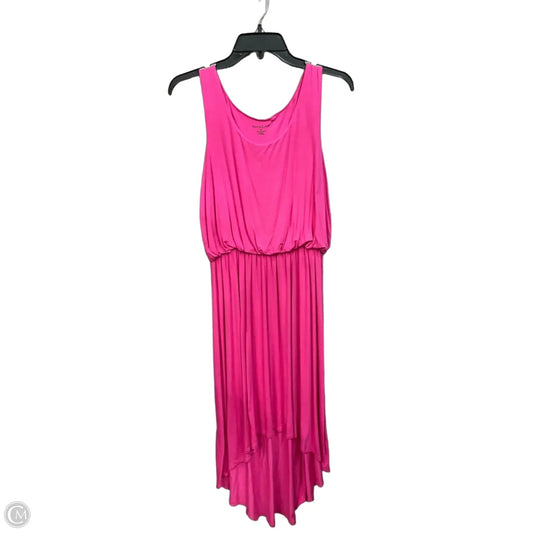 Dress Casual Midi By Massini In Pink, Size: M