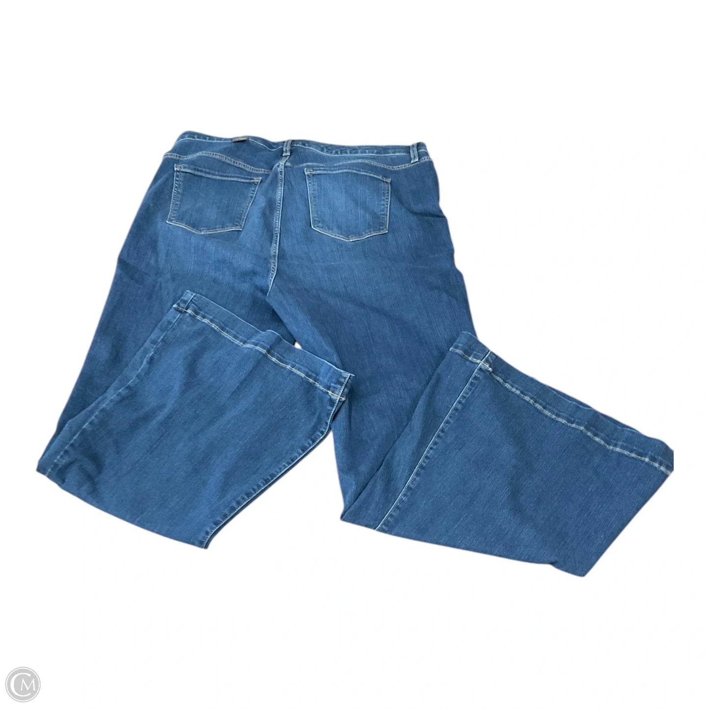 Jeans Straight By Torrid In Blue Denim, Size: 18