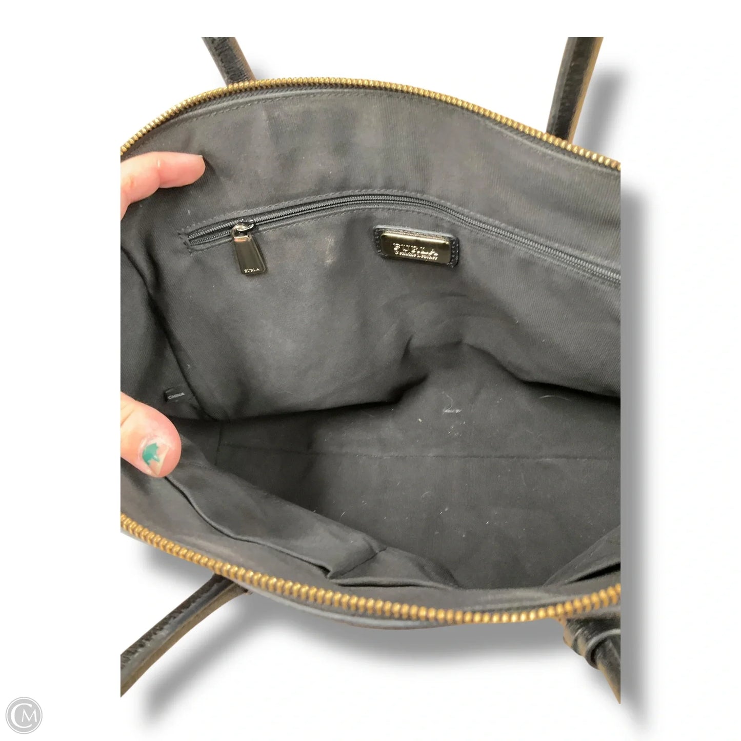 Handbag Designer By Furla, Size: Large