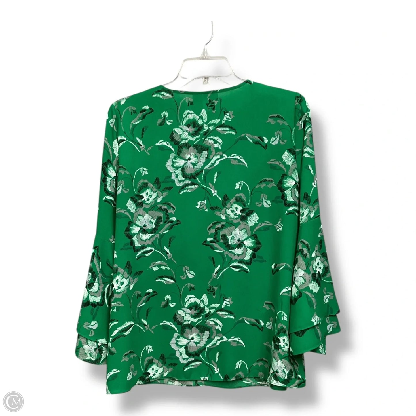 Blouse 3/4 Sleeve By Alfani In Floral Print, Size: 12p