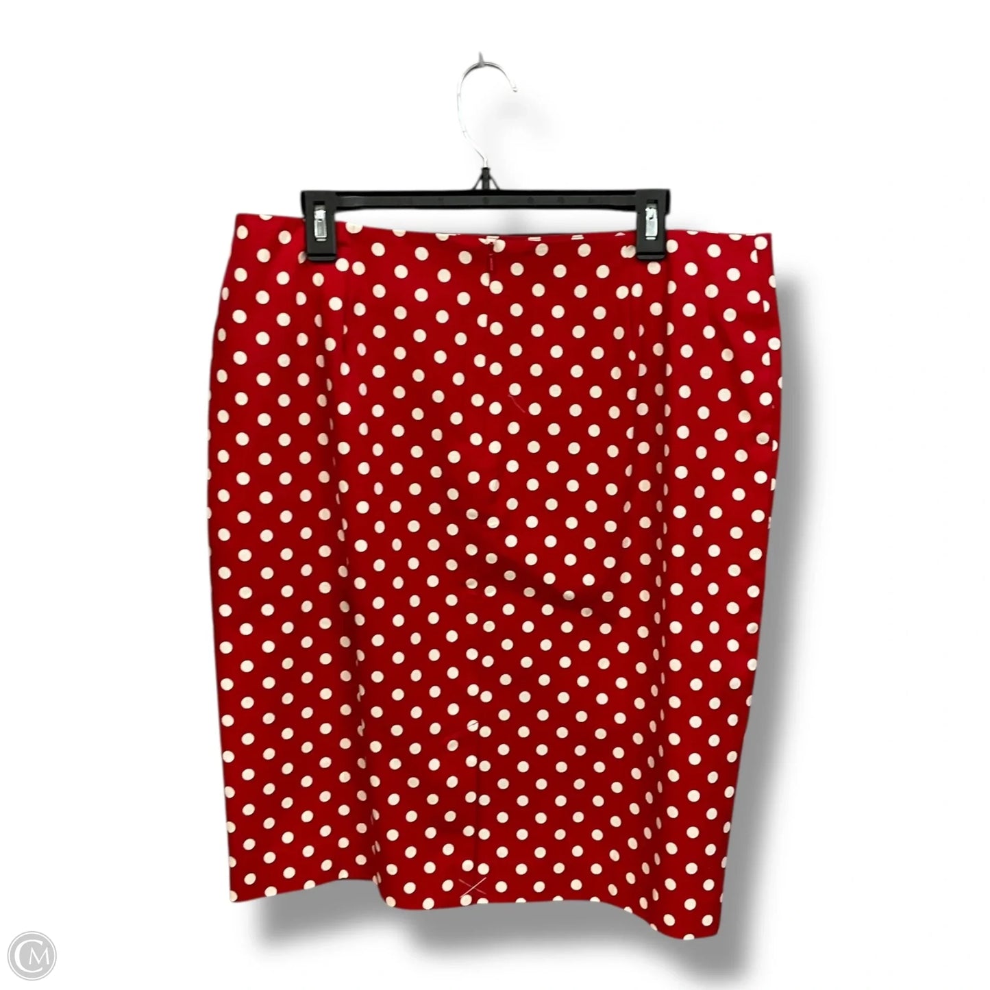 Skirt Midi By Talbots In Polkadot Pattern, Size: 14