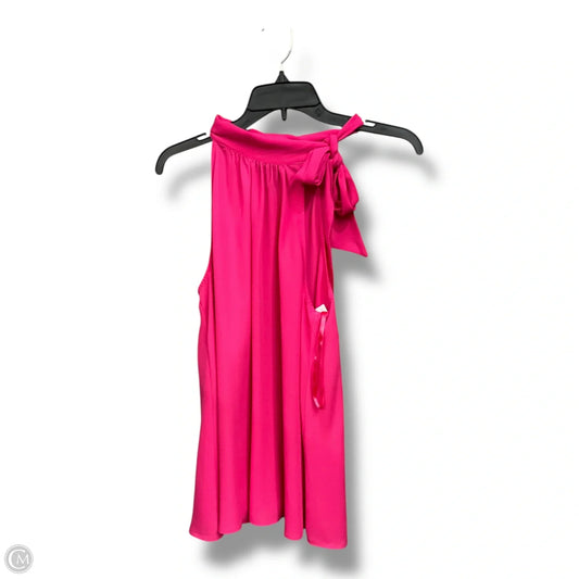 Blouse Sleeveless By Inc In Pink, Size: S