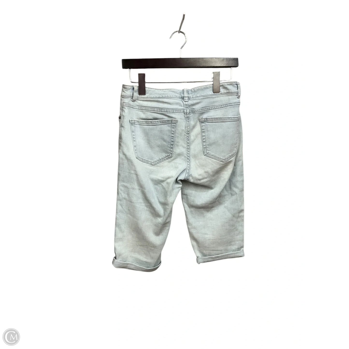 Shorts By Chaps In Blue Denim, Size: 2