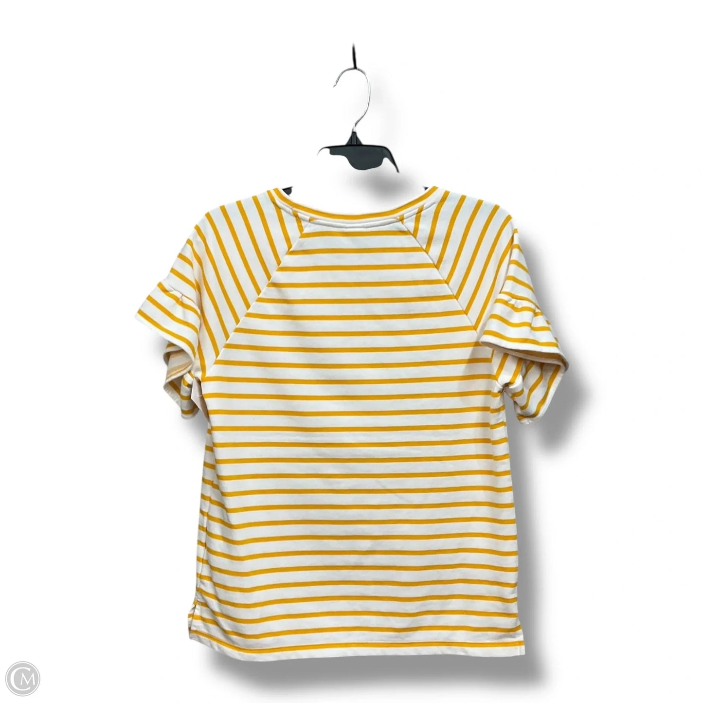 Top Short Sleeve By Old Navy In Striped Pattern, Size: S