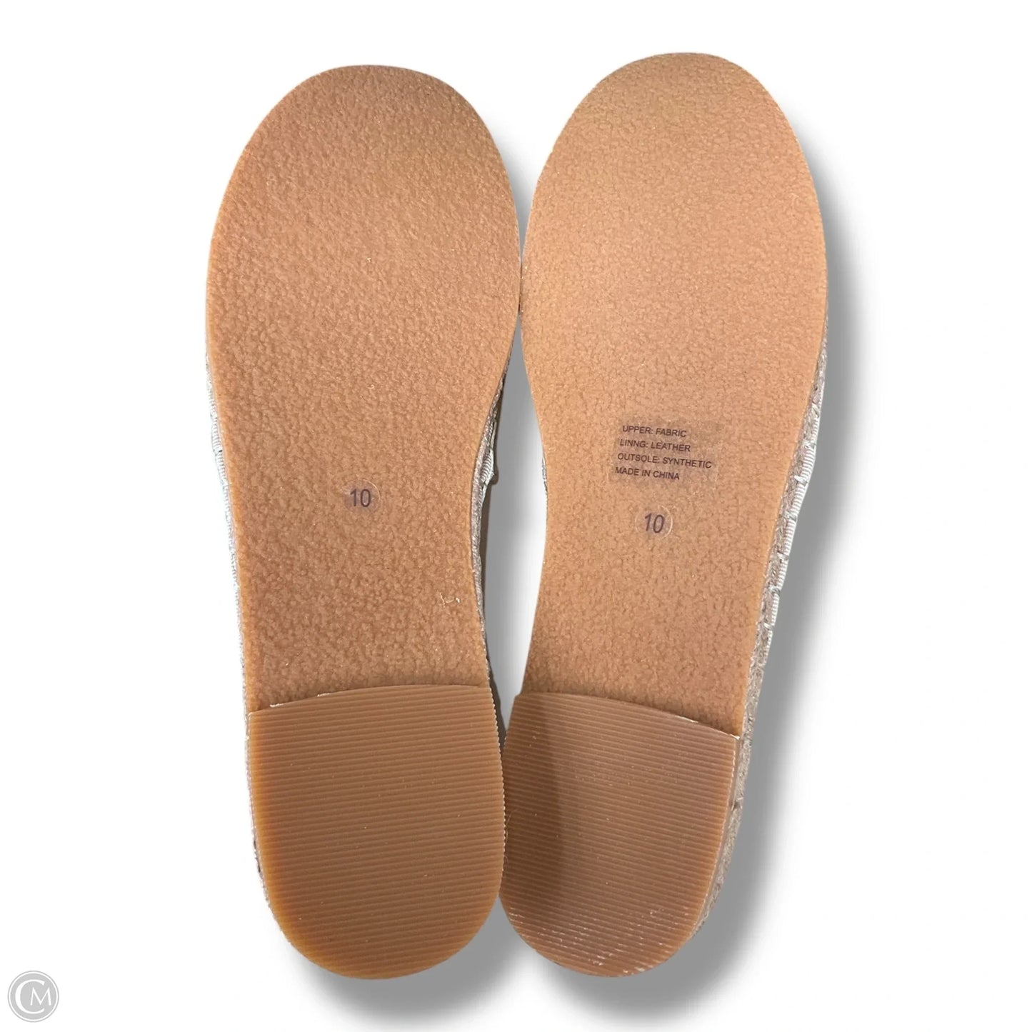 Shoes Flats By J. Jill In Cream, Size: 10