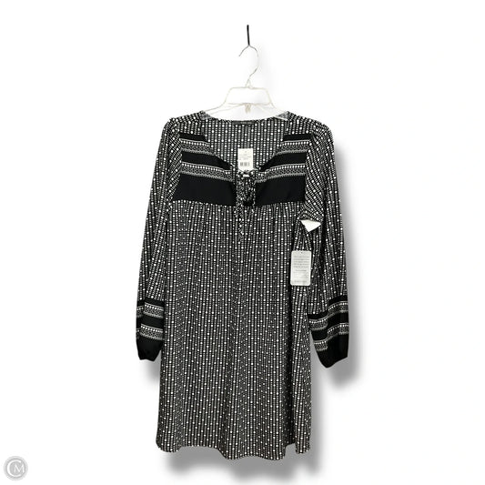 Tunic Long Sleeve By West Kei In Polkadot Pattern, Size: M