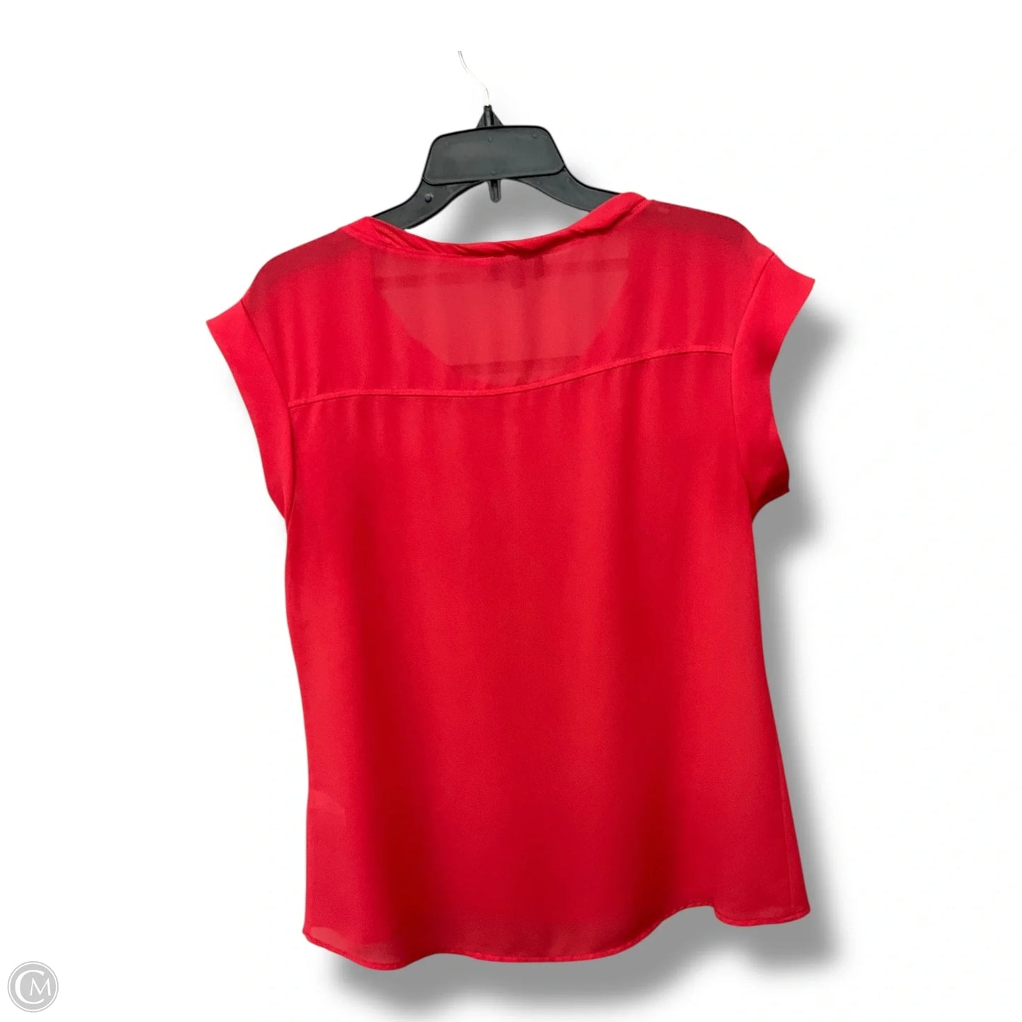 Top Short Sleeve Basic By Clothes Mentor In Red, Size: M