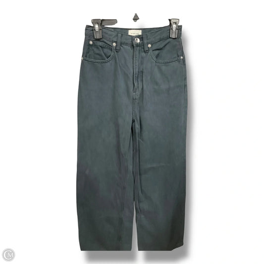 Jeans Wide Leg By Everlane In Black Denim, Size: 2