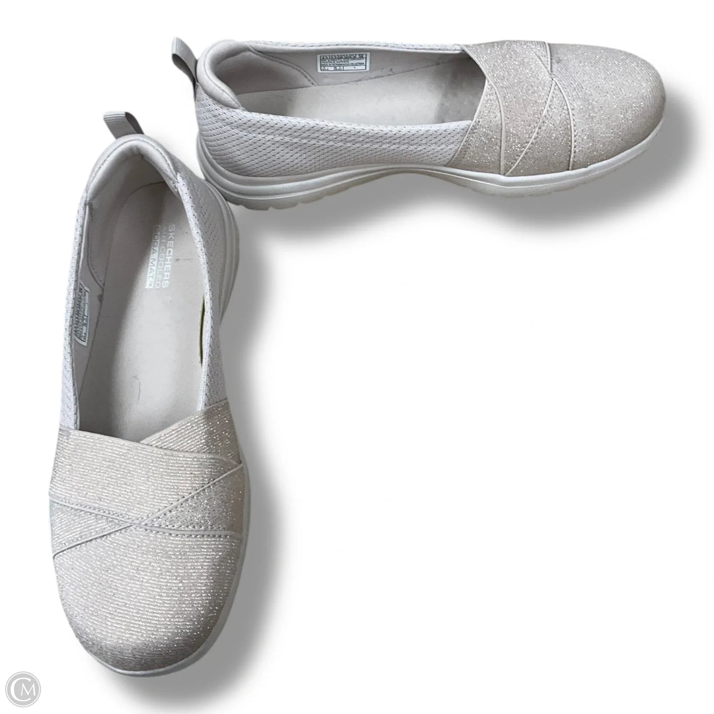Shoes Flats By Skechers In Cream, Size: 8.5