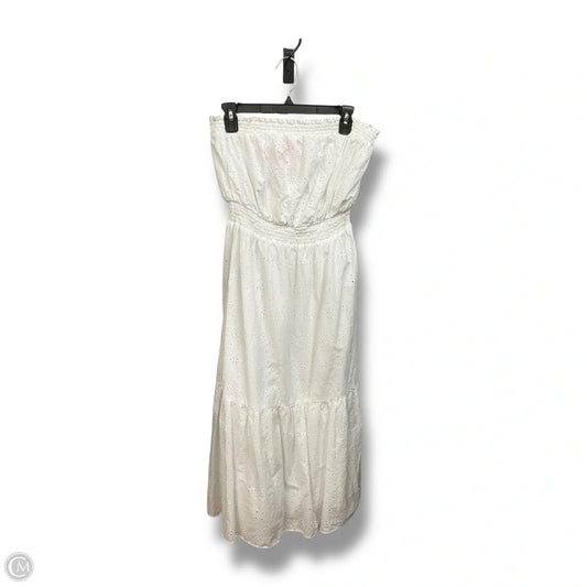 Dress Designer By Lilly Pulitzer In White, Size: L