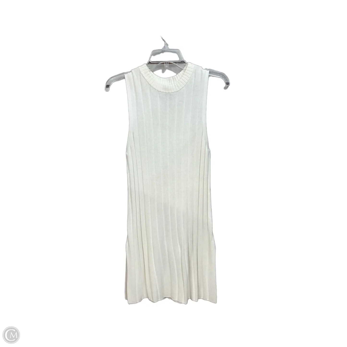 Dress Casual Midi By H&m In White, Size: S