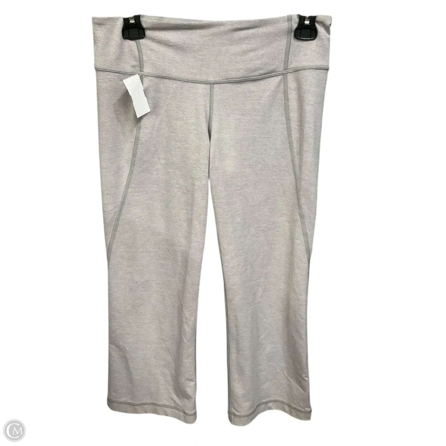 Athletic Capris By Lululemon In Taupe, Size: M