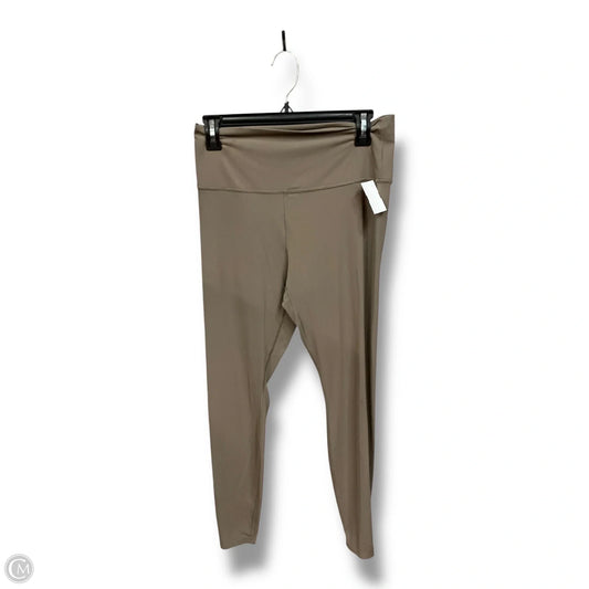 Athletic Leggings By All In Motion In Brown, Size: L