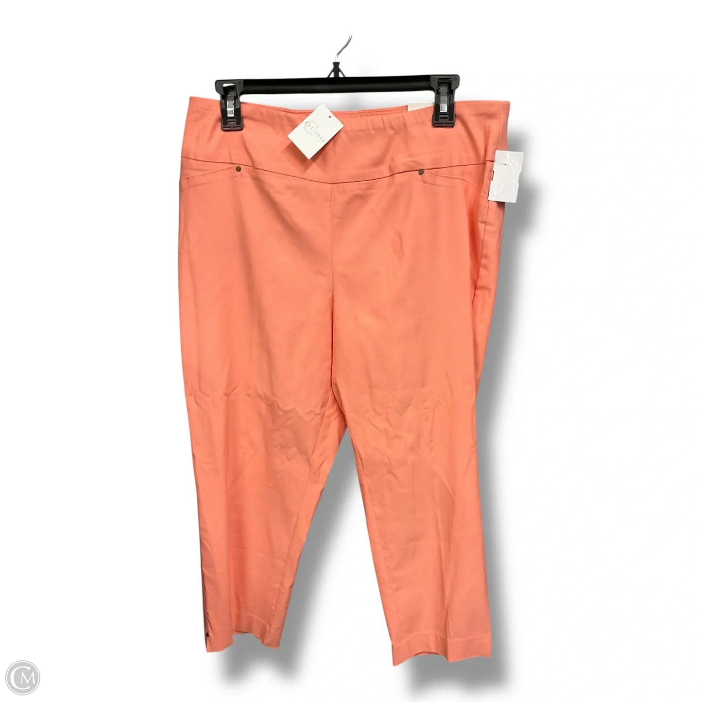 Capris By Clothes Mentor In Peach, Size: 12