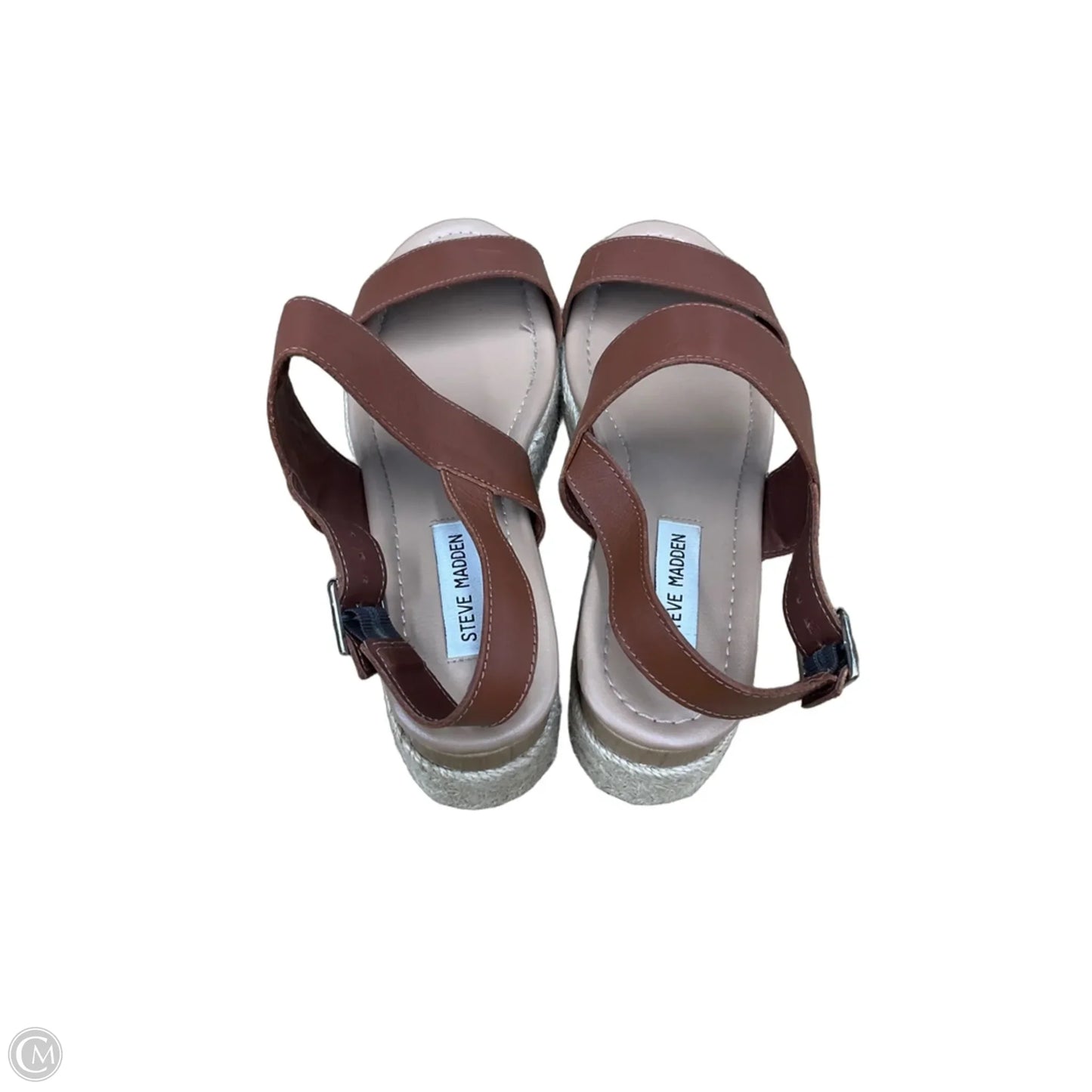 Sandals Flats By Steve Madden In Tan, Size: 9