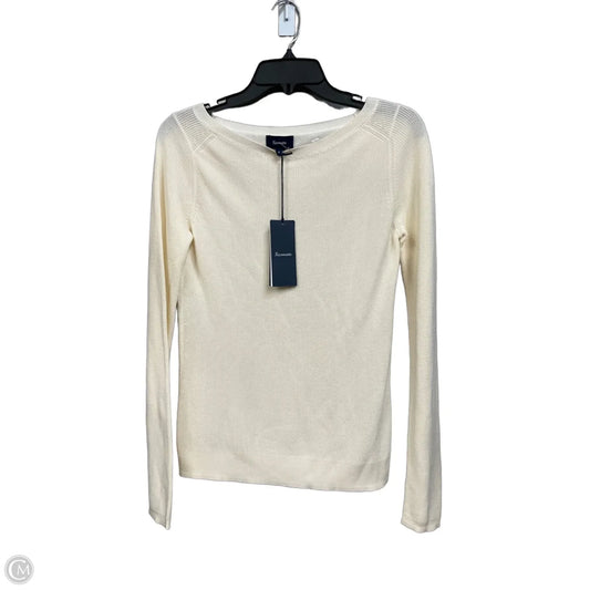 Top Long Sleeve By Cma In Cream, Size: S