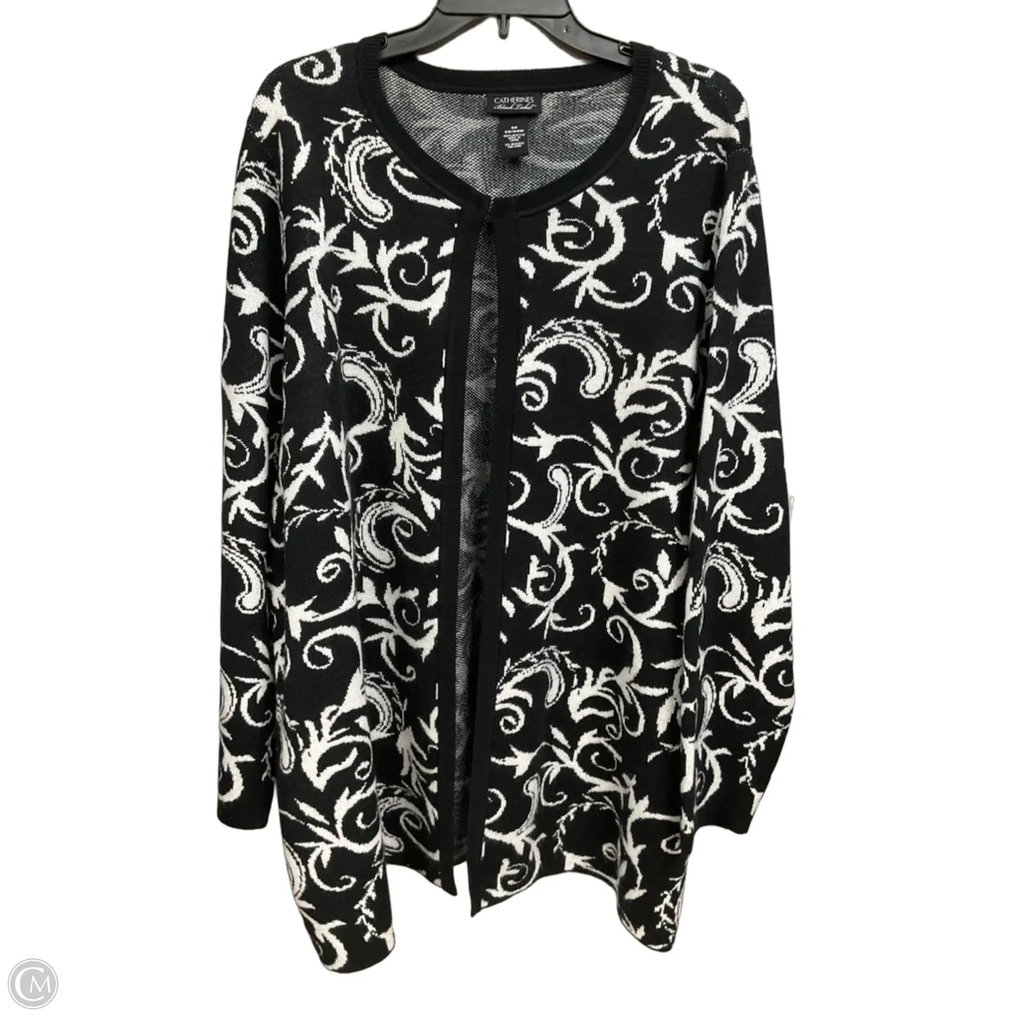 Top Short Sleeve By Catherines In Floral Print, Size: 3x